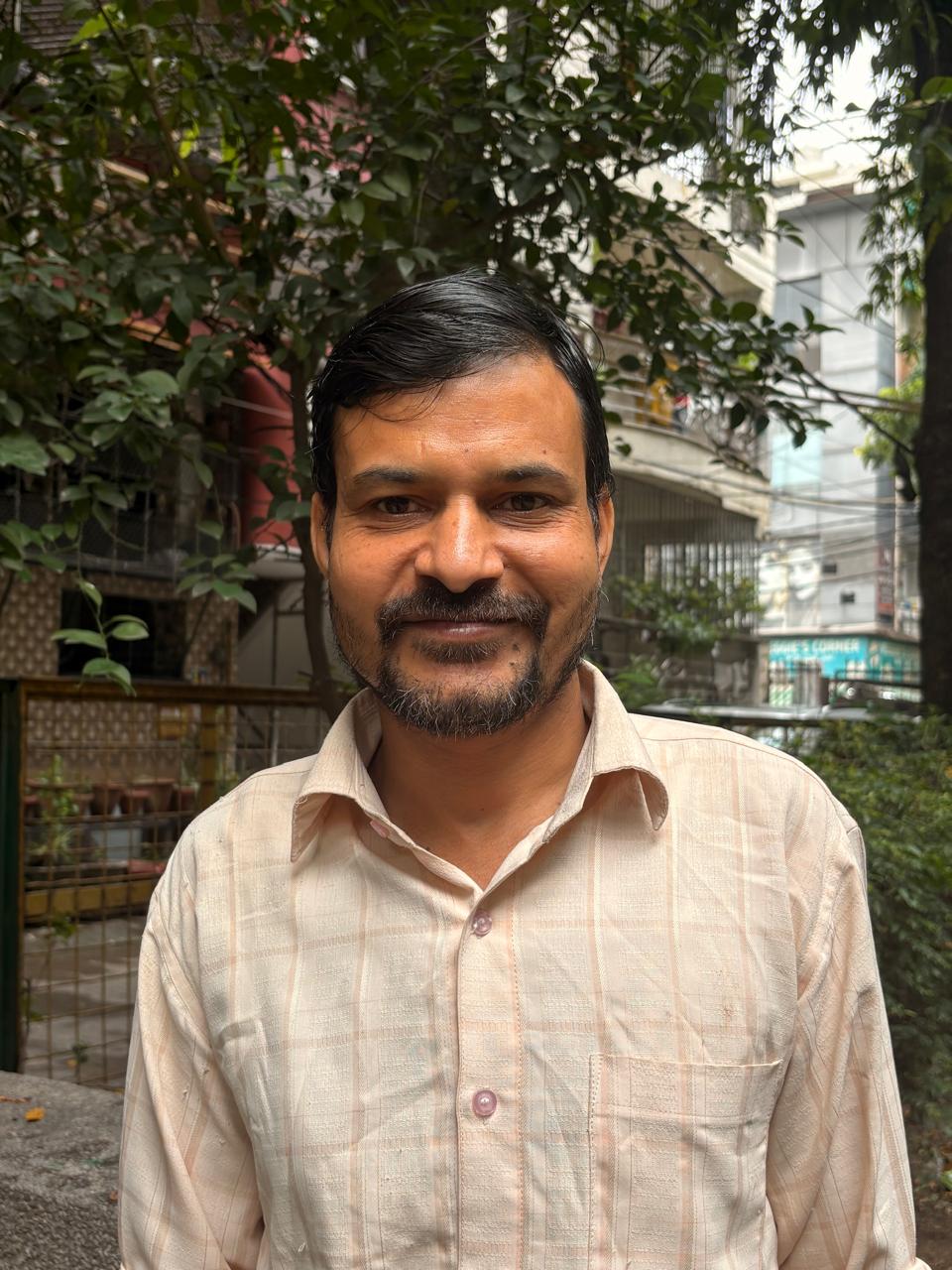 Shailendra Singh, Office Assistant at Score Foundation